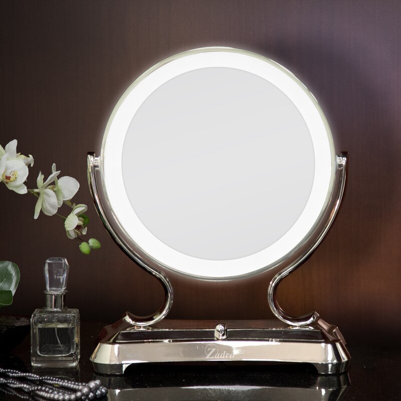 Three Posts Round Makeup Mirror & Reviews Wayfair.ca